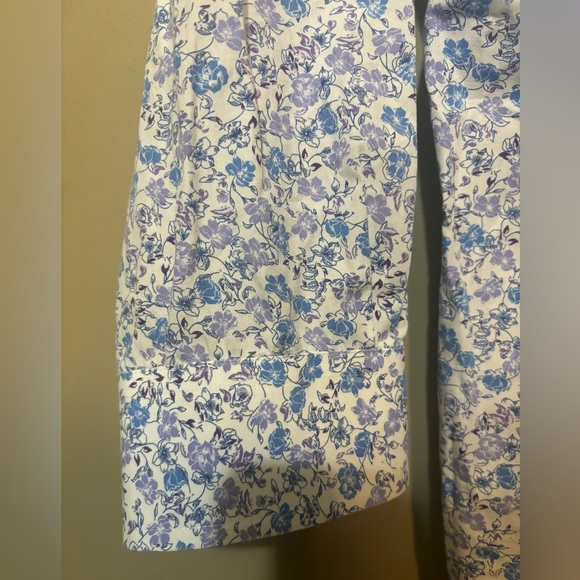 TED BAKER Endurance 100% Cotton Floral Button Down Shirt - Picture 10 of 13